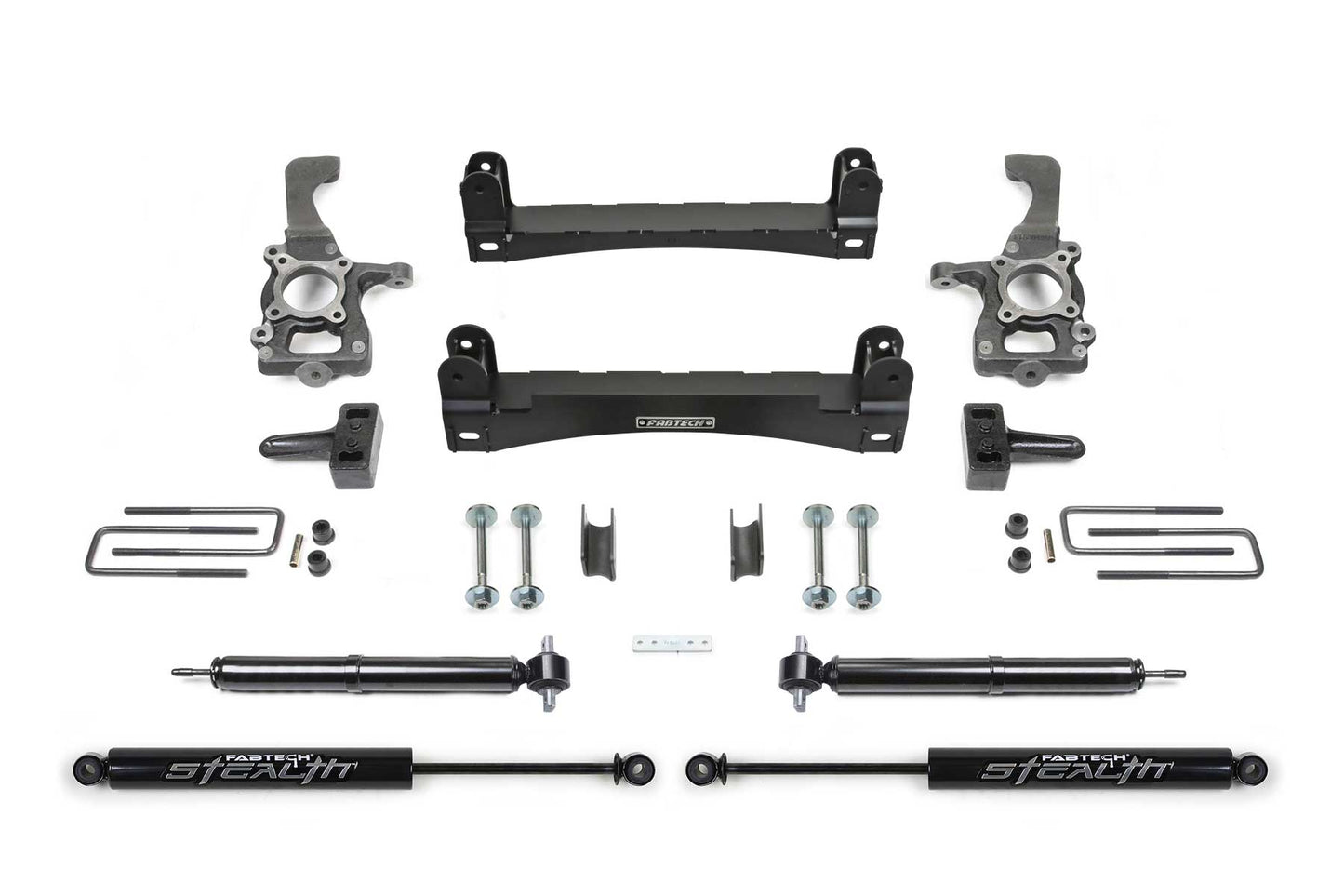 4" BASIC SYS W/ RR STEALTH 2015-20 FORD F150 2WD. by Fabtech