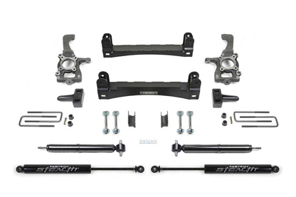 4" BASIC SYS W/ RR STEALTH 2015-20 FORD F150 2WD. by Fabtech