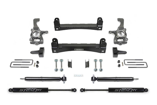 4" BASIC SYS W/ RR STEALTH 2015-20 FORD F150 2WD. by Fabtech