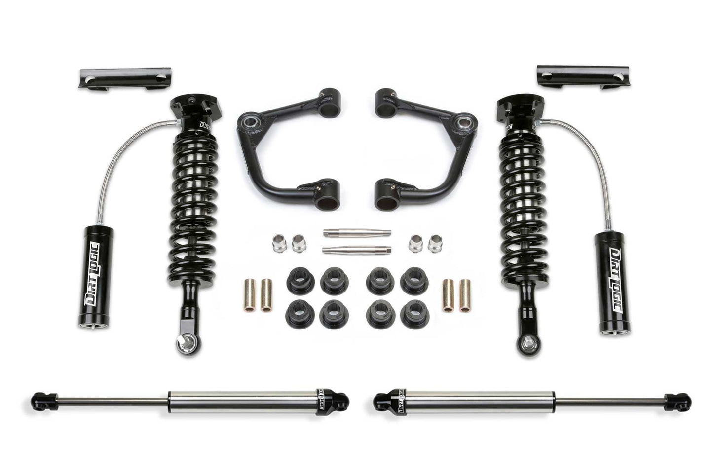 2" UNIBALL UCA SYS W/ DL 2.5 RESI & 2.25 15-20 FORD F150 2WD. by Fabtech