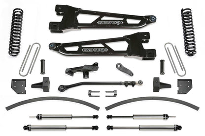 8" RAD ARM SYS W/COILS & DLSS SHKS 17-21 FORD F250/F350 4WD DIESEL. by Fabtech
