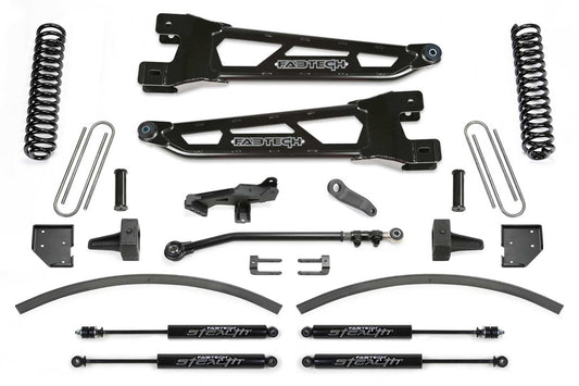 8" RAD ARM SYS W/COILS & STEALTH SHKS 17-21 FORD F250/ F350 4WD DIESEL. by Fabtech