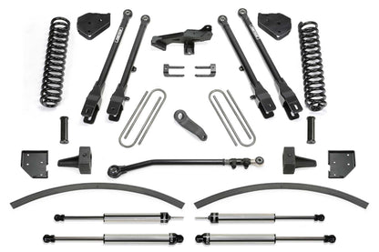 8" 4LINK SYS W/COILS & DLSS SHKS 17-21 FORD F250/F350 4WD DIESEL. by Fabtech