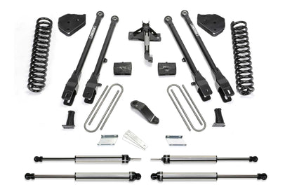 6" 4LINK SYS W/COILS & DL SHKS 2017 FORD F450/F550 4WD DIESEL. by Fabtech