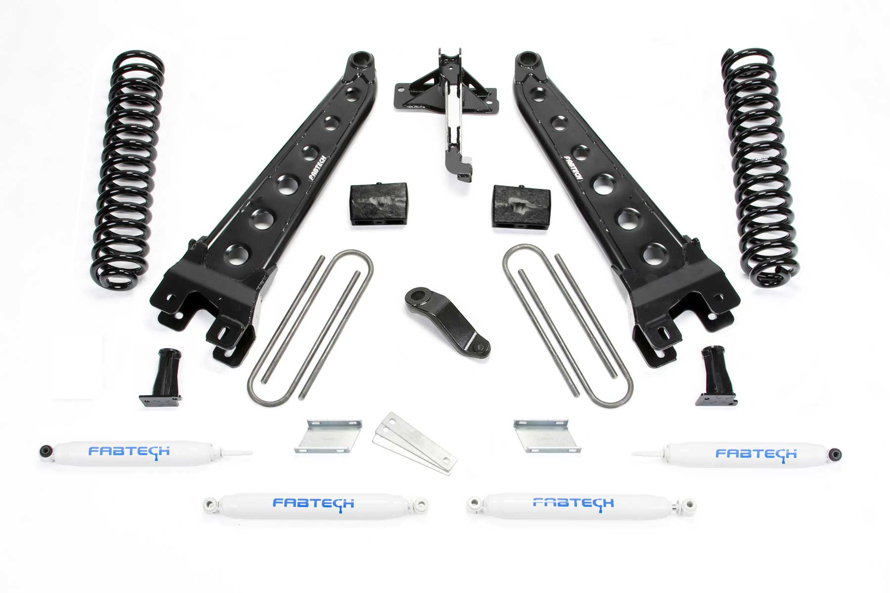 6" RAD ARM SYS W/COILS & PERF SHKS 19-20 FORD F450/F550 4WD DIESEL. by Fabtech