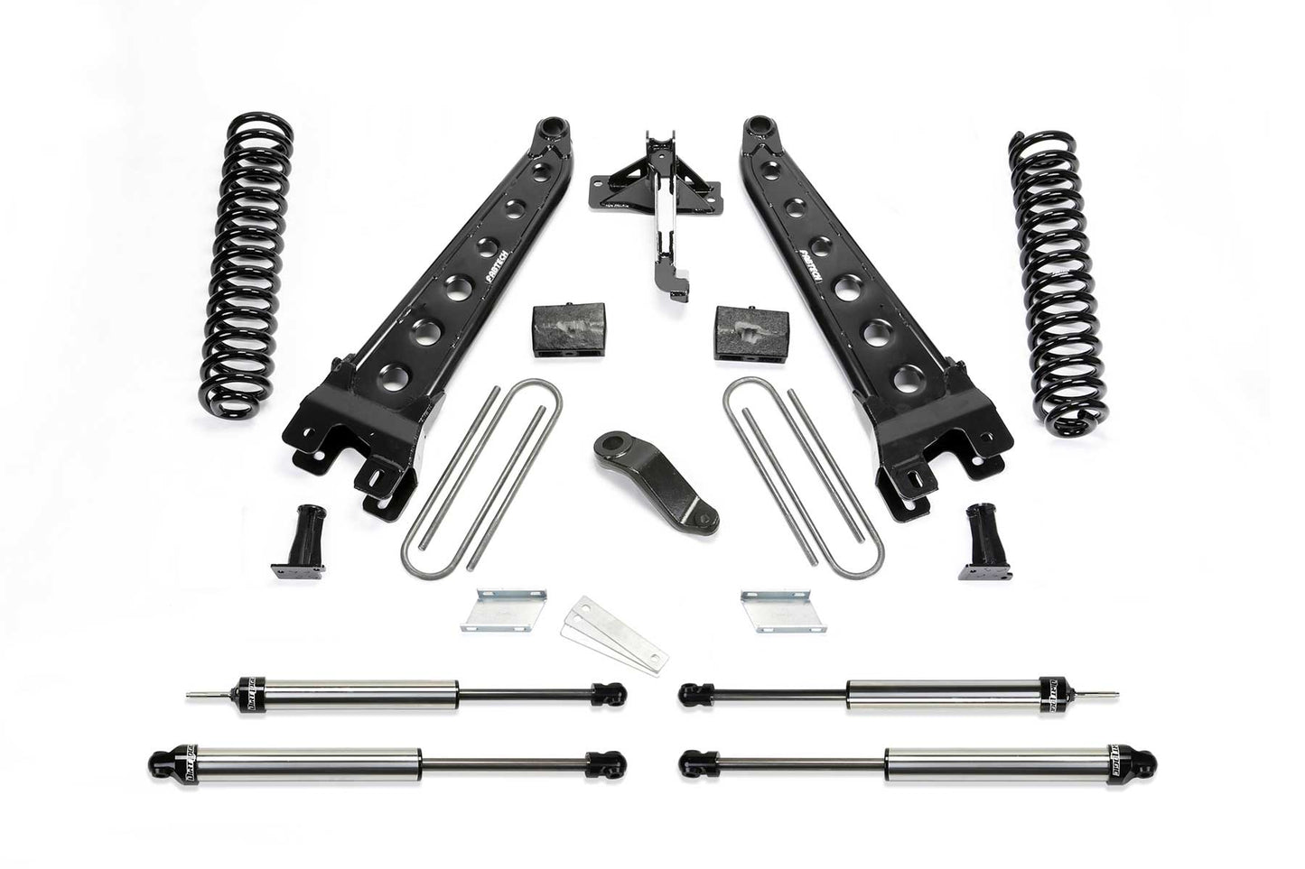 6" RAD ARM SYS W/COILS & DL SHKS 19-20 FORD F450/F550 4WD DIESEL. by Fabtech