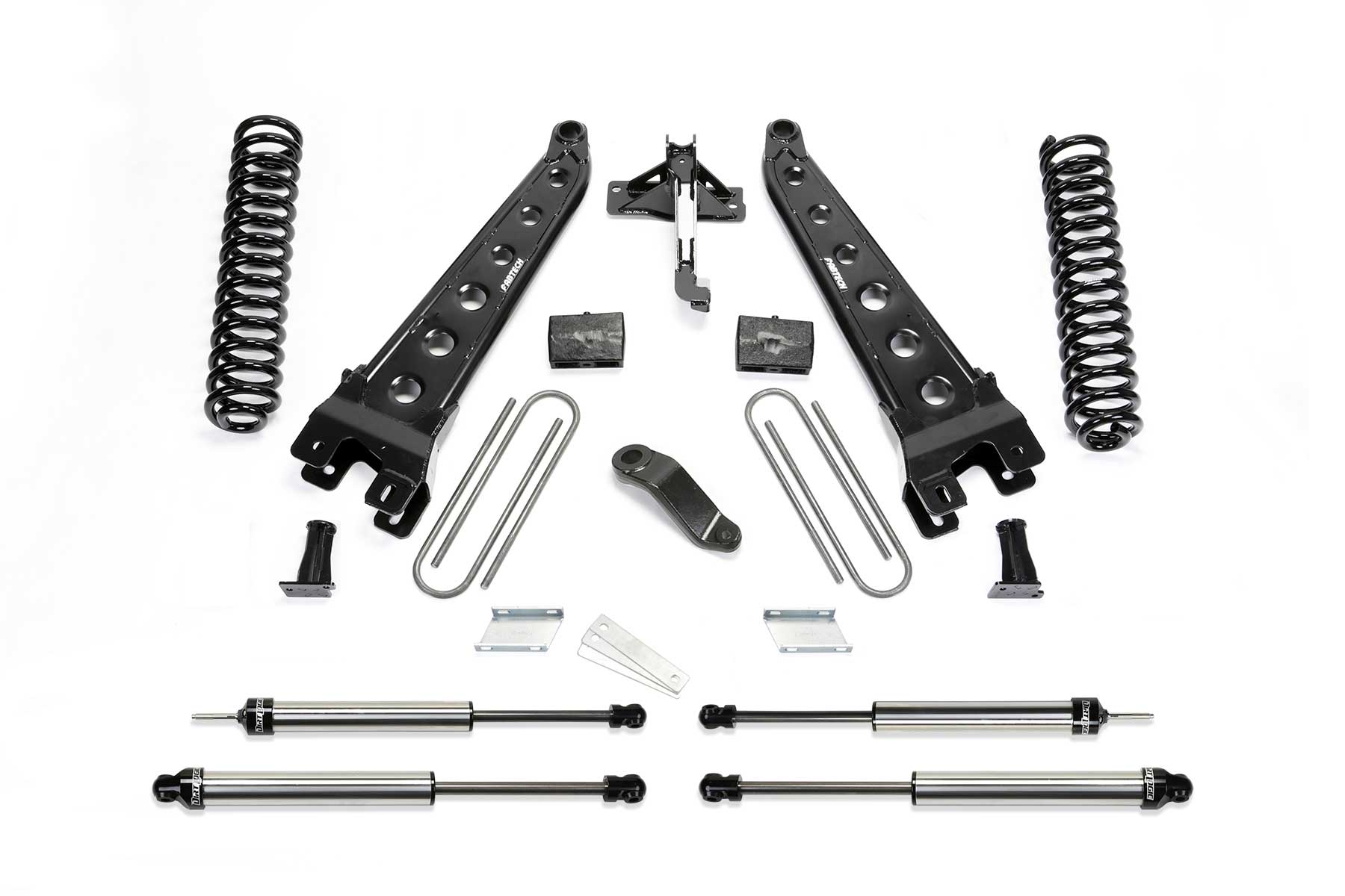 6" RAD ARM SYS W/COILS & DL SHKS 19-20 FORD F450/F550 4WD DIESEL. by Fabtech