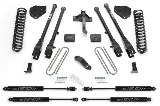 6" 4LINK SYS W/COILS & STEALTH 19-20 FORD F450/550 4WD DIESEL. by Fabtech