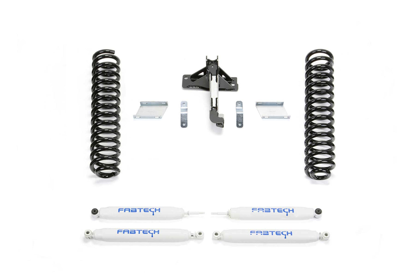 2.5" BUDGET COIL KIT W/ PERF SHKS 17-20 FORD F250/F350 4WD DIESEL. by Fabtech