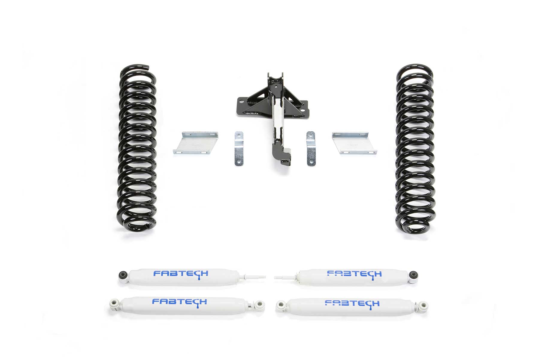 2.5" BUDGET COIL KIT W/ PERF SHKS 17-20 FORD F250/F350 4WD DIESEL. by Fabtech