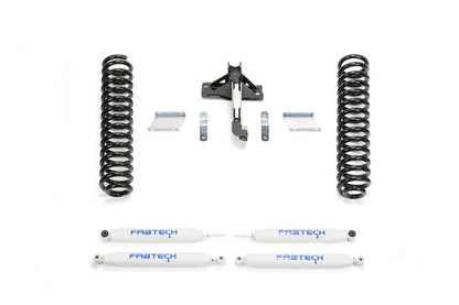 2.5" BUDGET COIL KIT W/ PERF SHKS 17-20 FORD F250/F350 4WD DIESEL. by Fabtech