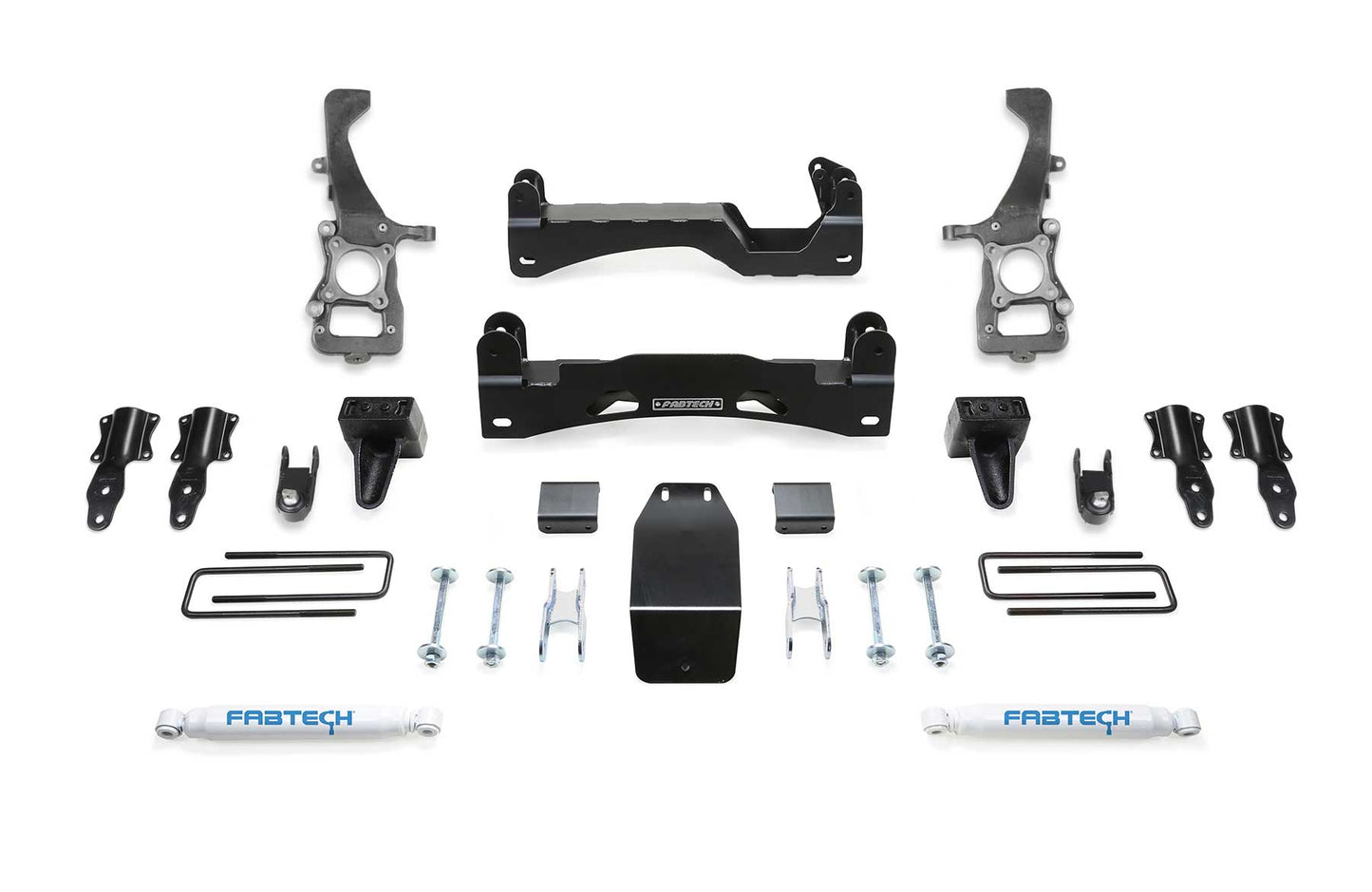 6" BASIC SYS W/PERF SHKS 2021 FORD F150 4WD. by Fabtech