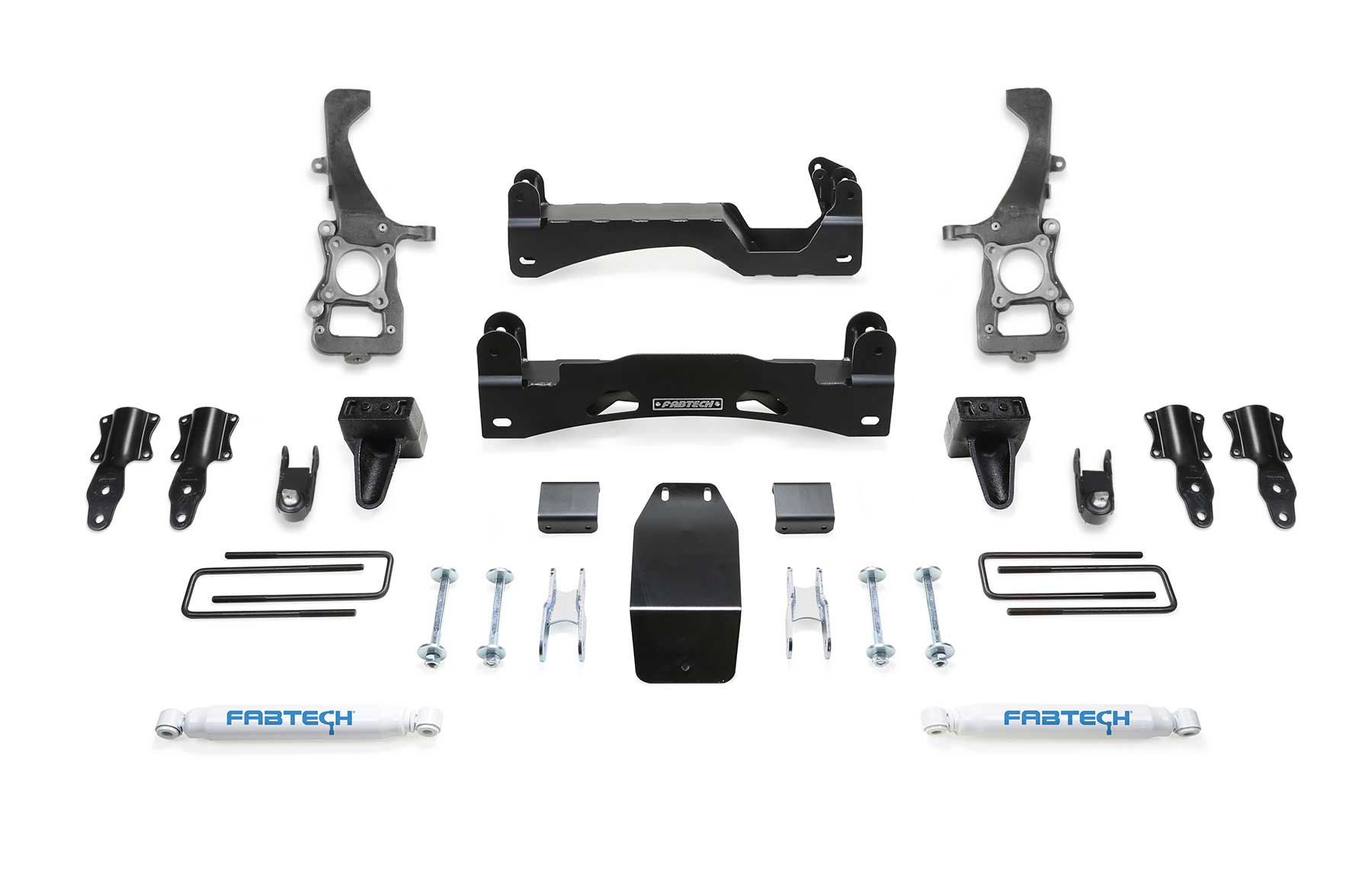 6" BASIC SYS W/PERF SHKS 2021 FORD F150 4WD. by Fabtech