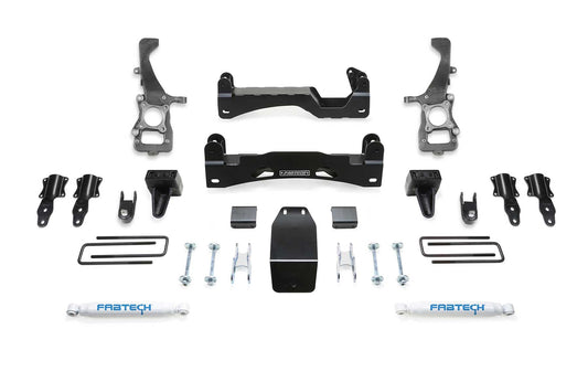 6" BASIC SYS W/PERF SHKS 2021 FORD F150 4WD. by Fabtech
