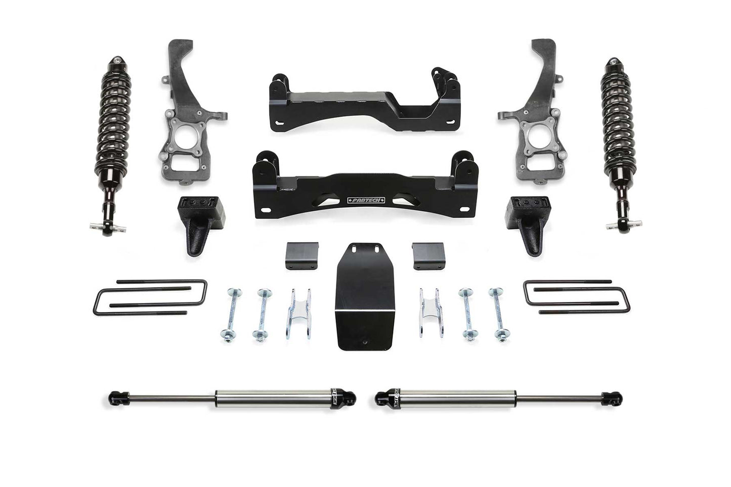 6" PERF SYS W/DLSS 2.5 C/O & RR DLSS 2021 FORD F150 4WD. by Fabtech