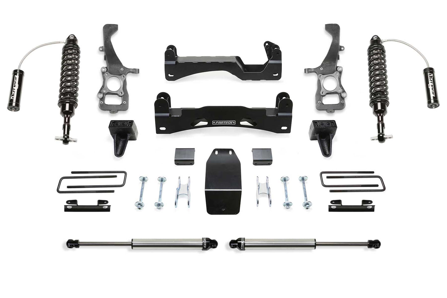6" PERF SYS W/DLSS 2.5 C/O RESI & RR DLSS 2021 FORD F150 4WD. by Fabtech