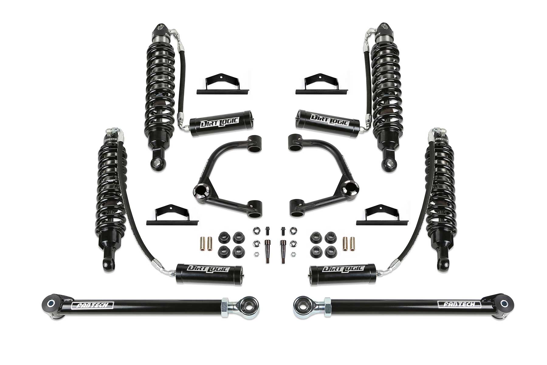 3" UCA KIT W/UNIBALLS & DLSS RESI SHOCKS 21-22 FORD BRONCO 4-DOOR BILSTEIN. by Fabtech