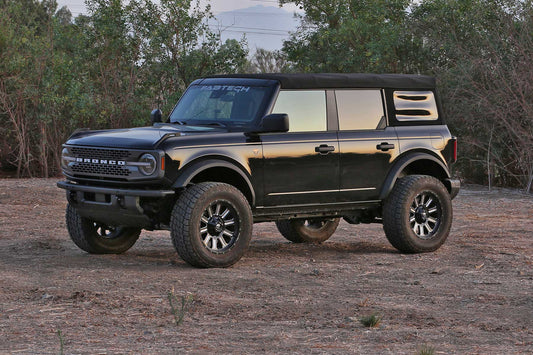 4" UCA KIT W/UNIBALLS & SHOCK SPACERS 2021-22 FORD BRONCO NON-BILSTEIN. by Fabtech