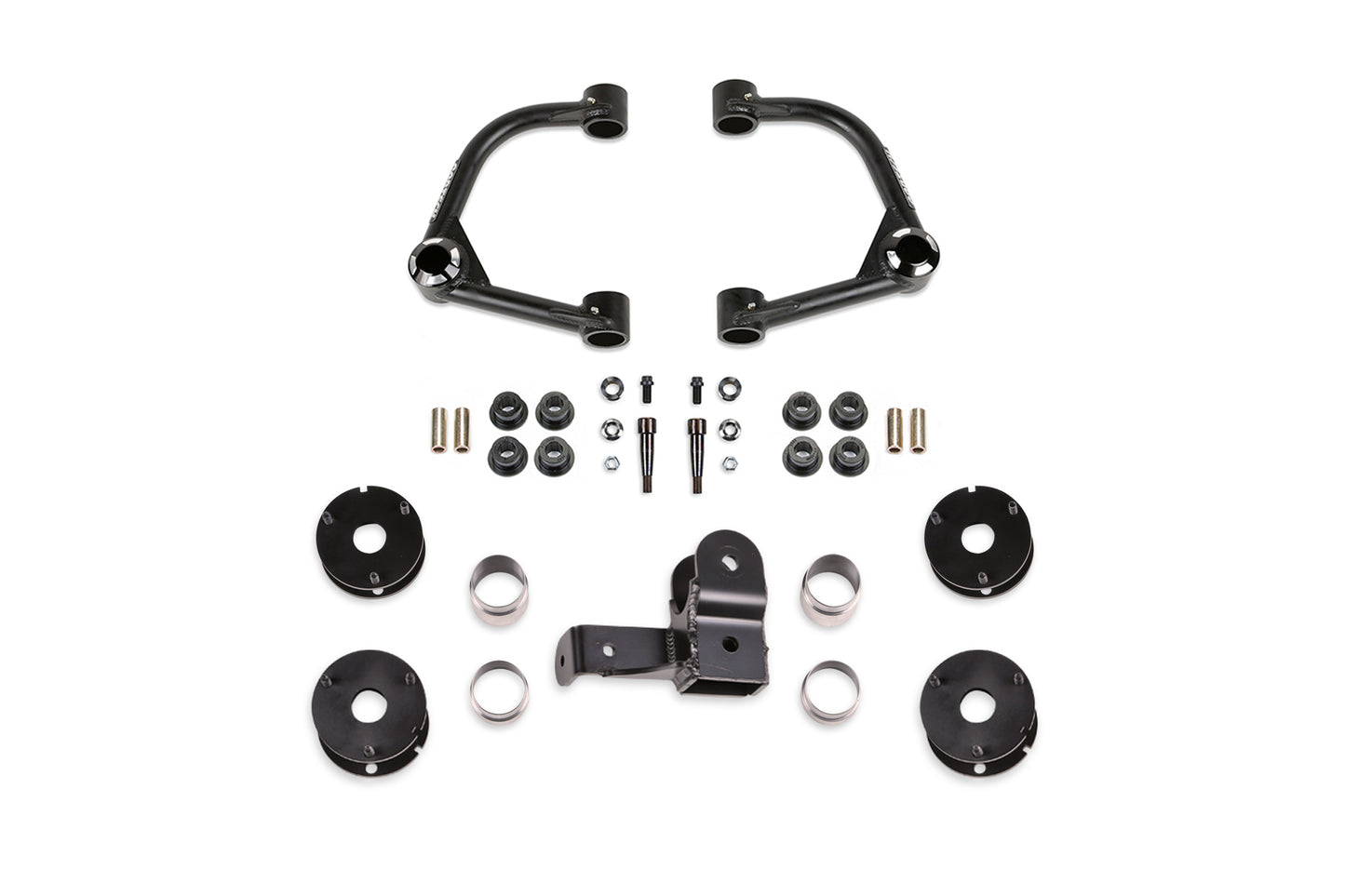 4" UCA KIT W/UNIBALLS & SHOCK SPACERS 2021-22 FORD BRONCO NON-BILSTEIN. by Fabtech