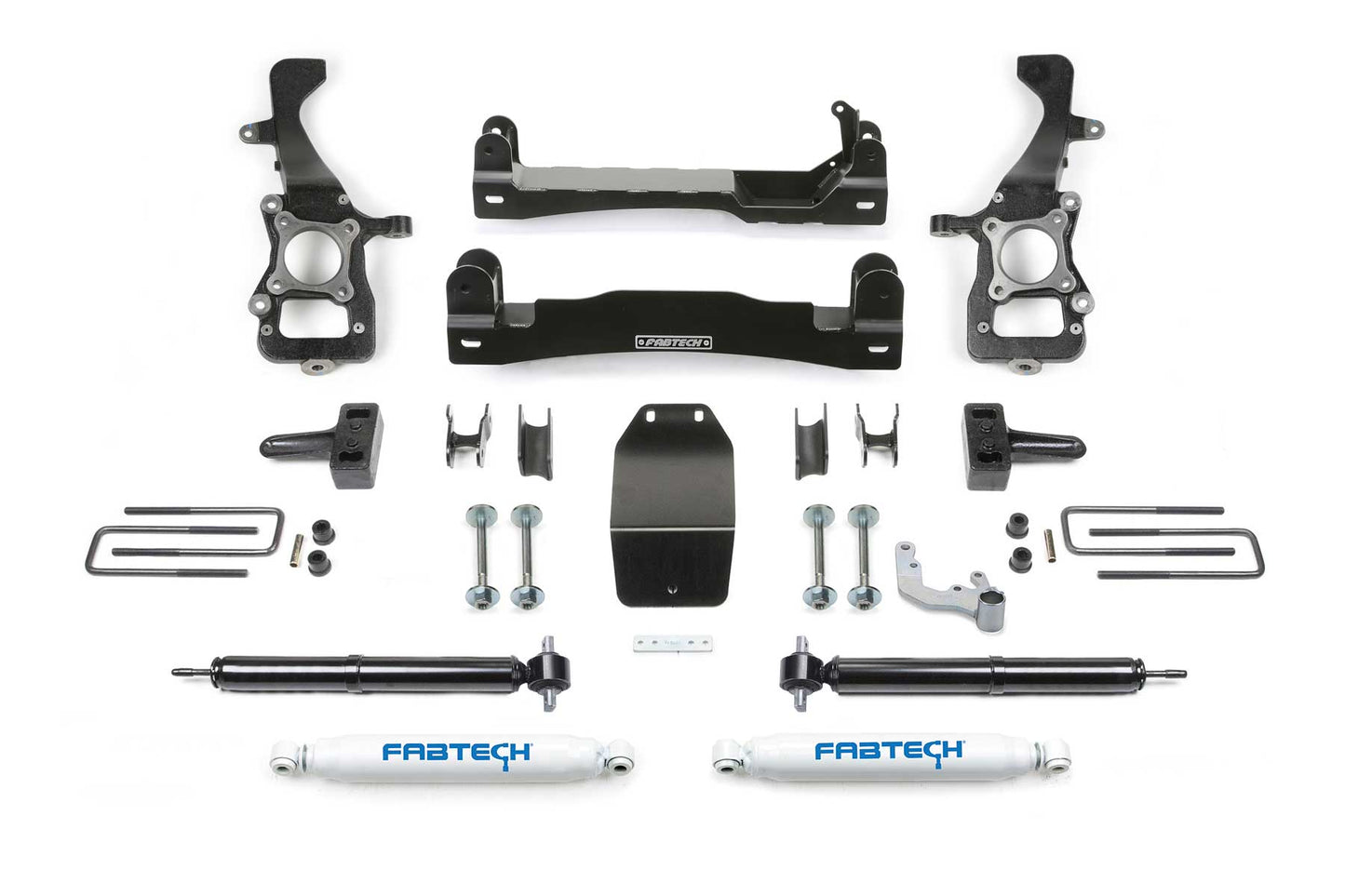 4" BASIC SYS W/ RR PERF SHKS 2021 FORD F150 4WD. by Fabtech