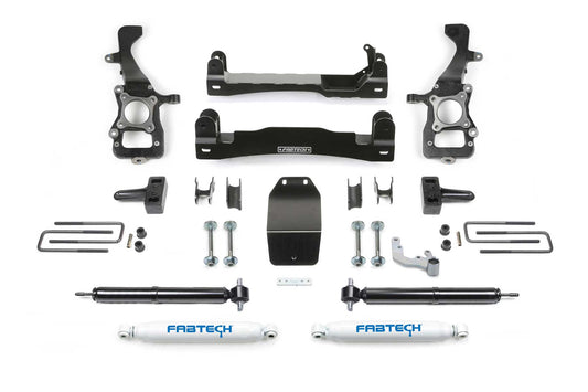 4" BASIC SYS W/ RR PERF SHKS 2021 FORD F150 4WD. by Fabtech