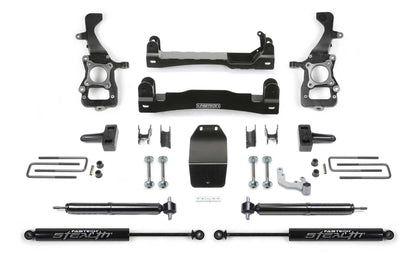 4" BASIC SYS W/ RR STEALTH 2021 FORD F150 4WD. by Fabtech