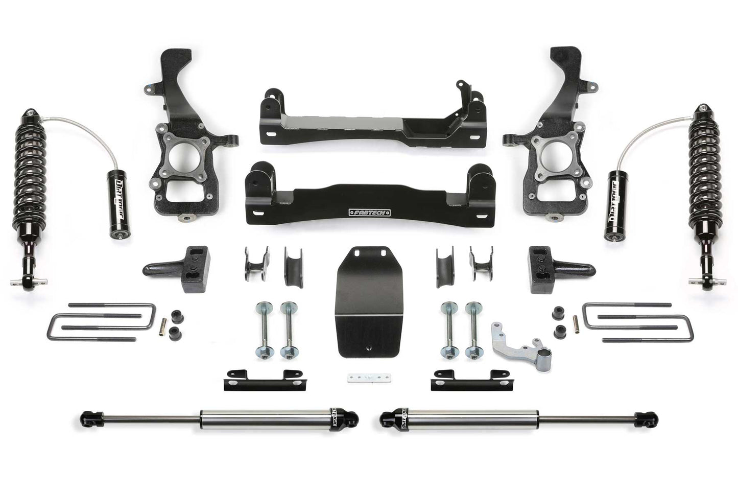 4" PERF SYS W/ DLSS 2.5 C/O RESI & RR DLSS 2021 FORD F150 4WD. by Fabtech