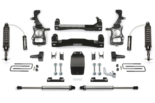 4" PERF SYS W/ DLSS 2.5 C/O RESI & RR DLSS 2021 FORD F150 4WD. by Fabtech