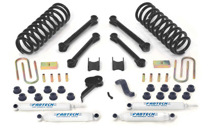 4.5" PERF SYS W/PERF SHKS 09-13 DODGE 2500/3500 4WD W/DIESEL & AUTO. by Fabtech