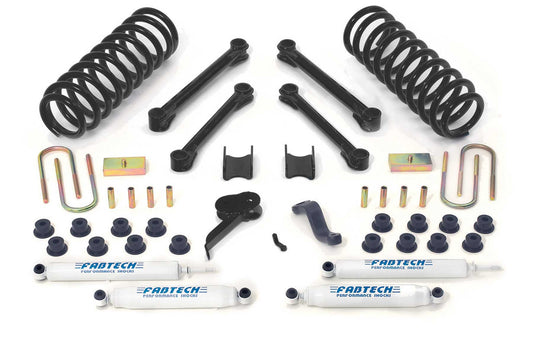 4.5" PERF SYS W/PERF SHKS 09-13 DODGE 2500/3500 4WD W/DIESEL & AUTO. by Fabtech