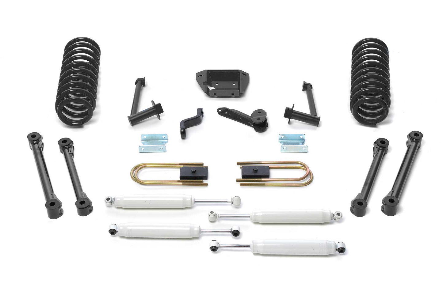 6" PERF SYS W/PERF SHKS 09-13 DODGE 2500/3500 4WD W/DIESEL & AUTO. by Fabtech