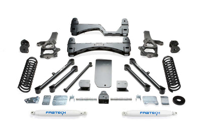 6" BASIC SYS W/PERF SHKS 2013-18 RAM 1500 4WD. by Fabtech
