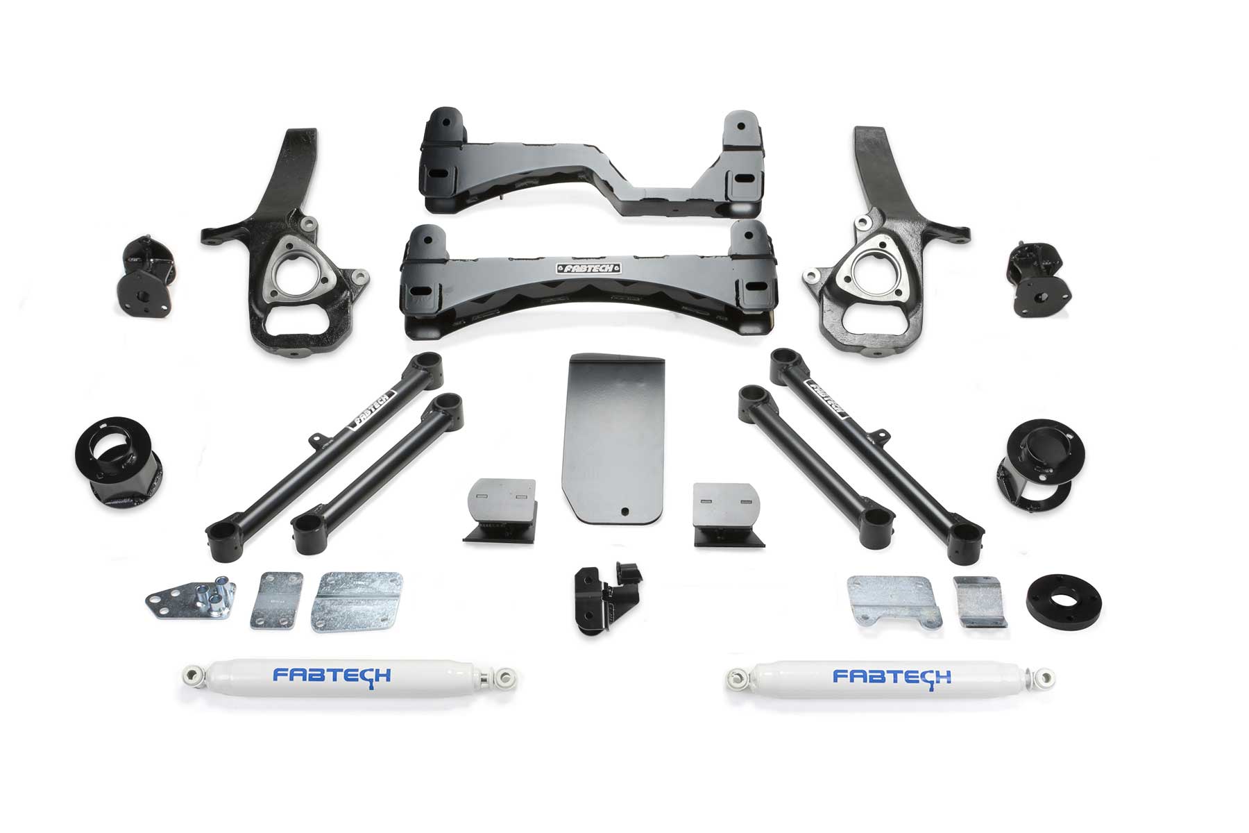 6" BASIC SYS W/PERF SHKS 2019-21 RAM 1500 4WD. by Fabtech