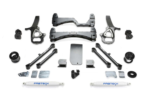 6" BASIC SYS W/PERF SHKS 2019-21 RAM 1500 4WD. by Fabtech