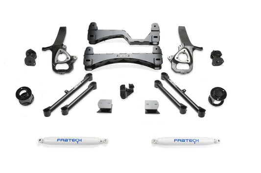 6" BASIC SYS W/PERF SHKS 2019-21 RAM 1500 2WD. by Fabtech