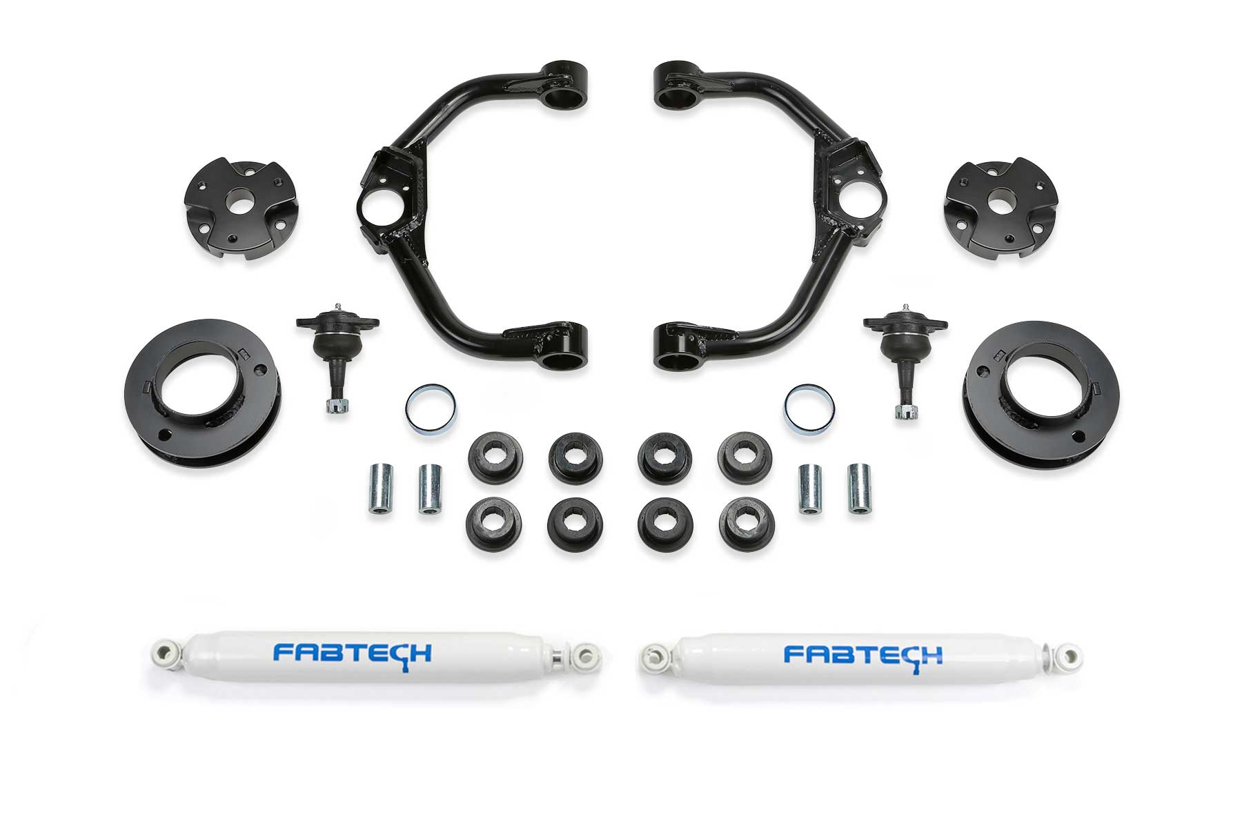 3" BJ UCA SYS W/ PERF SHKS 2019-21 RAM 1500 REBEL. by Fabtech