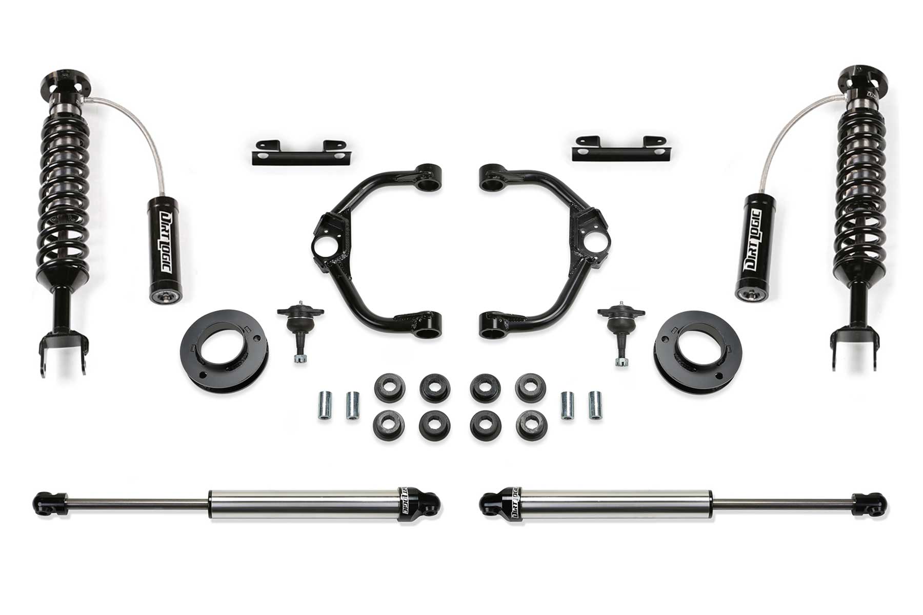 3" BJ UCA SYS W/ DL 2.5 RESI & 2.25 19-21 RAM 1500 2WD/4WD. by Fabtech