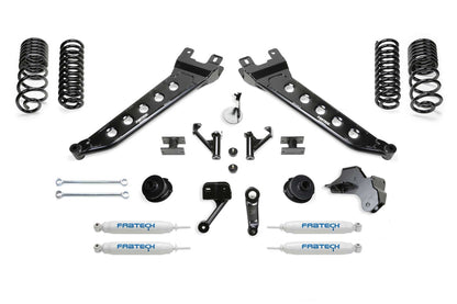 5" RADIUS ARM KIT W/PERF SHKS 2019-21 RAM 2500 4WD. by Fabtech