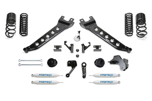 5" RADIUS ARM KIT W/PERF SHKS 2019-21 RAM 2500 4WD. by Fabtech