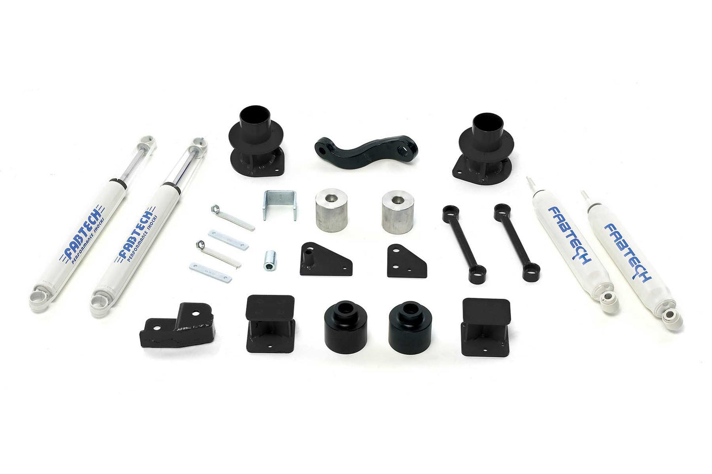 3" BASIC SYS W/PERF SHKS 2007-18 JEEP JK 4WD. by Fabtech