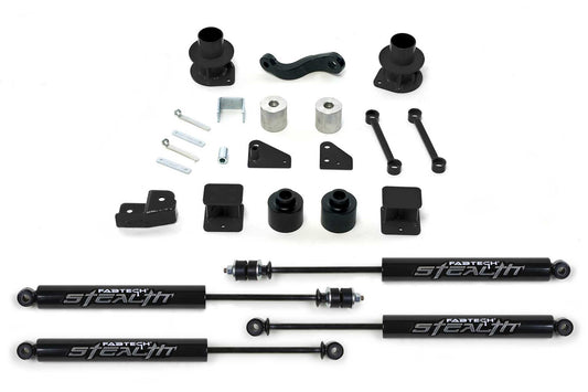 3" BASIC SYS W/STEALTH 2007-18 JEEP JK 4WD. by Fabtech