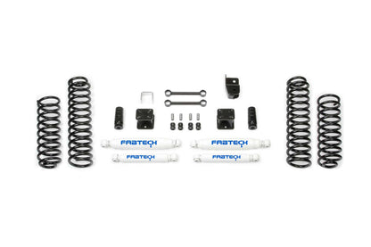 3" SPORT SYSTEM W/ PERF SHKS 2007-18 JEEP JK 2-DOOR. by Fabtech