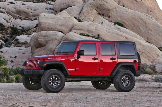 3" SPORT SYSTEM W/ PERF SHKS 2007-18 JEEP JK 4-DOOR. by Fabtech