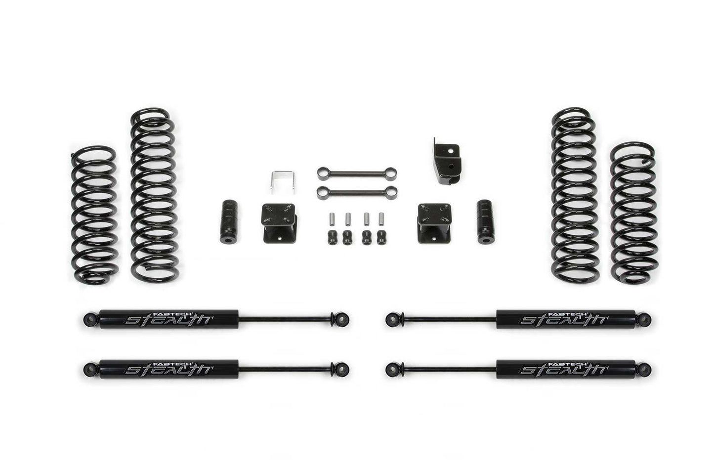 3" SPORT SYSTEM W/ STEALTH 2007-18 JEEP JK 4-DOOR. by Fabtech