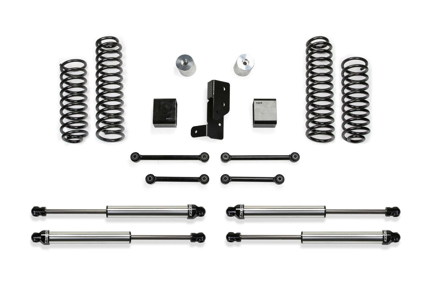 3" SPORT SYSTEM W/ DL SHKS 2018-22 JEEP JL 4-DOOR 4WD. by Fabtech