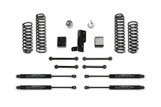 3" SPORT SYSTEM W/ STEALTH 2018-22 JEEP JL 4-DOOR 4WD. by Fabtech