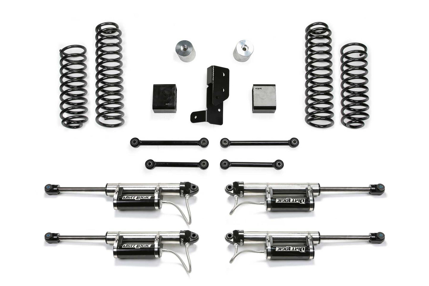 3" SPORT SYSTEM W/ DL RESI 2018-22 JEEP JL 4-DOOR 4WD. by Fabtech