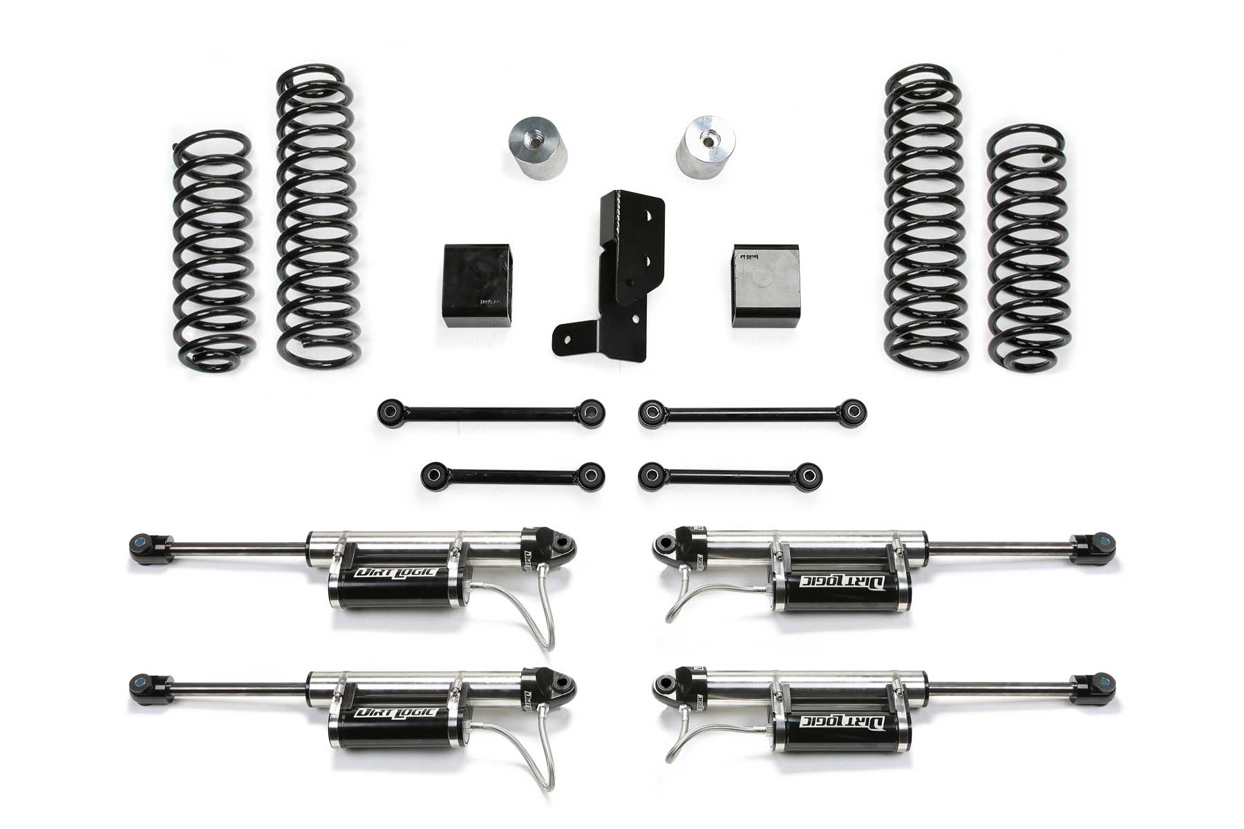 3" SPORT SYSTEM W/ DL RESI 2018-22 JEEP JL 4-DOOR 4WD. by Fabtech