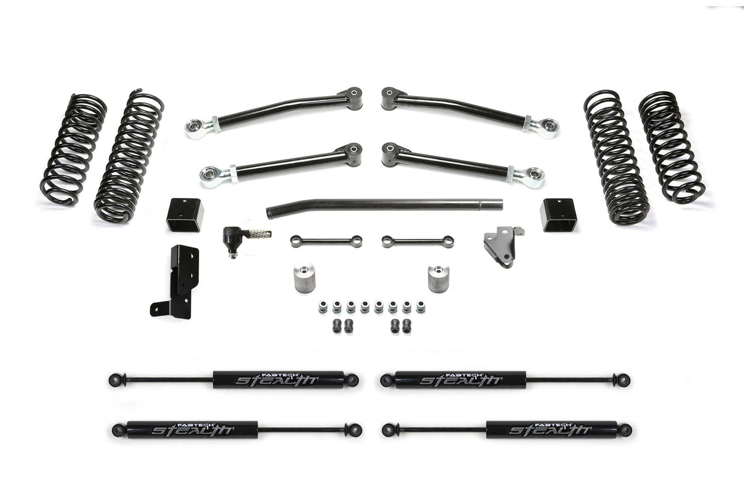 5" TRAIL W/ STEALTH 2018-22 JEEP JL 4WD 4-DOOR. by Fabtech