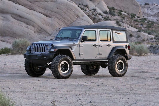 5" TRAIL W/ DL RESI SHKS 2018-22 JEEP JL 4WD 4-DOOR. by Fabtech